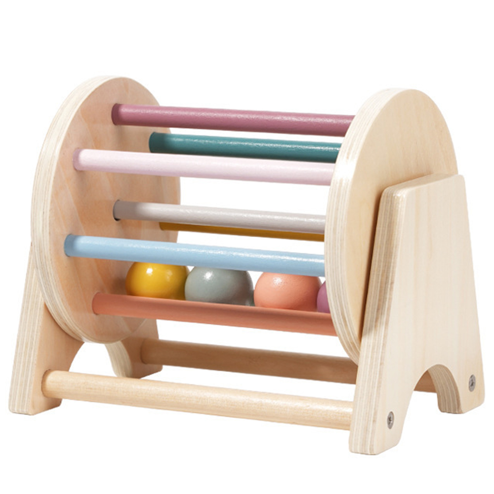 Djembe Hand Drum - Baby Early Learning Montessori ของเล่นของขวัญไม้ Rolling