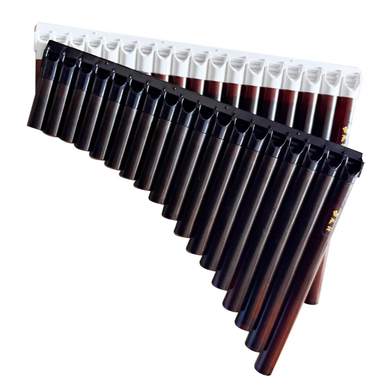 Musical Instrument Pipe - แพนฟลุต 18 ท่อ แบบสองรู เสียงเสมโทน แพนฟลุตมืออาชีพ