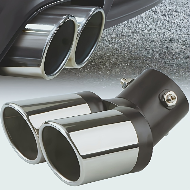 Musical Instrument Pipe - ท่อไอเสียรถยนต์แบบคู่ระดับไฮเอนด์, ท่อเก็บเสียงแบบปรับแต่งได้, ดีไซน์ปลายแหลม, เสียงพลังที่เพิ่มขึ้น