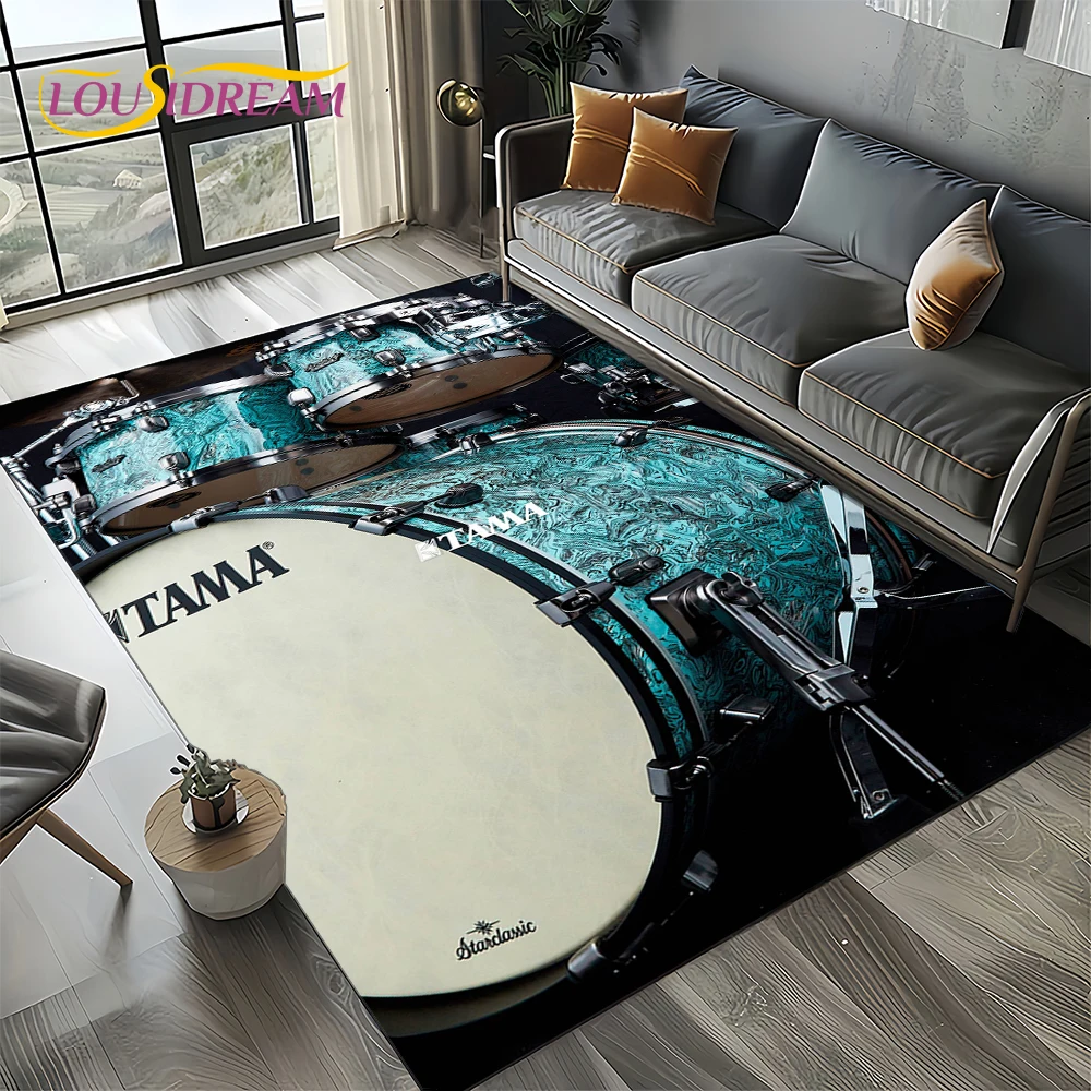 Musical Instruments Online - เครื่องดนตรี TAMA กลองชุดกลองชุดพรมพรมสําหรับห้องนั่งเล่นห้องนอนโซฟาหน้าแรกตกแต่ง, เด็กพรมพรมกันลื่น