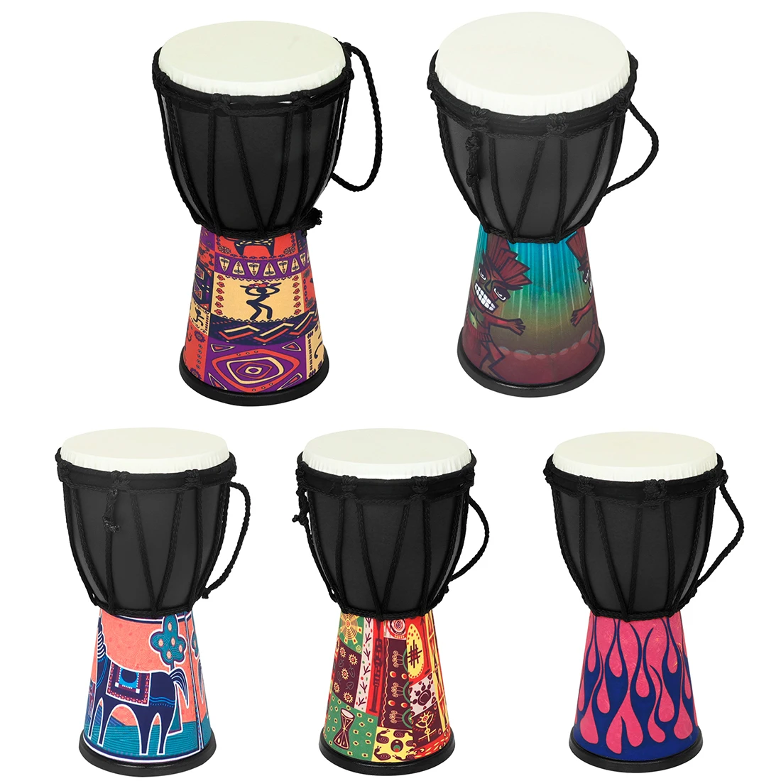 กลองแอฟริกัน กลองมือถือสำหรับเ - Musical Instrument African บทวิจารณ์และราคา