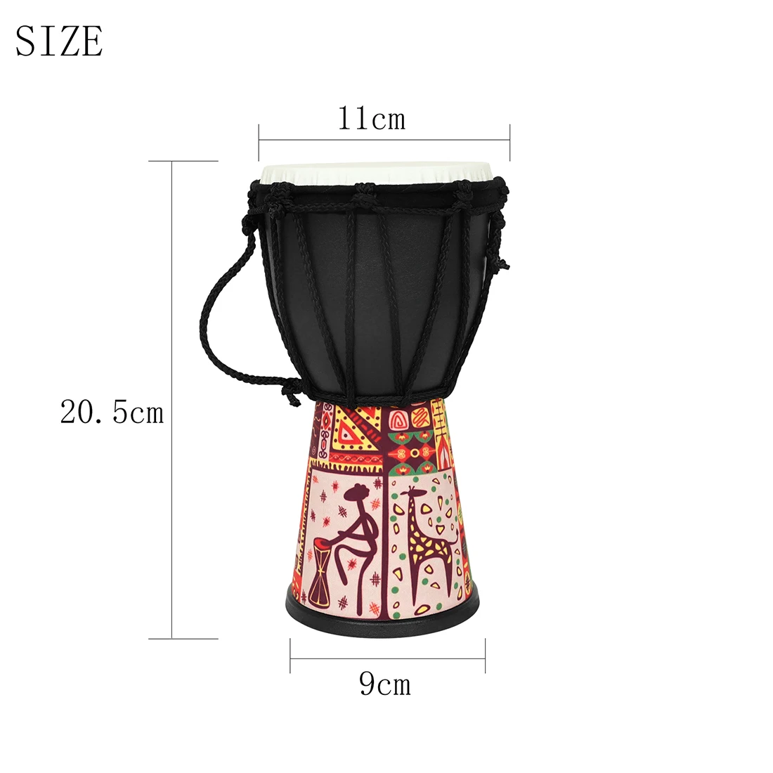 กลองแอฟริกัน กลองมือถือสำหรับเ - Musical Instrument African บทวิจารณ์และราคา