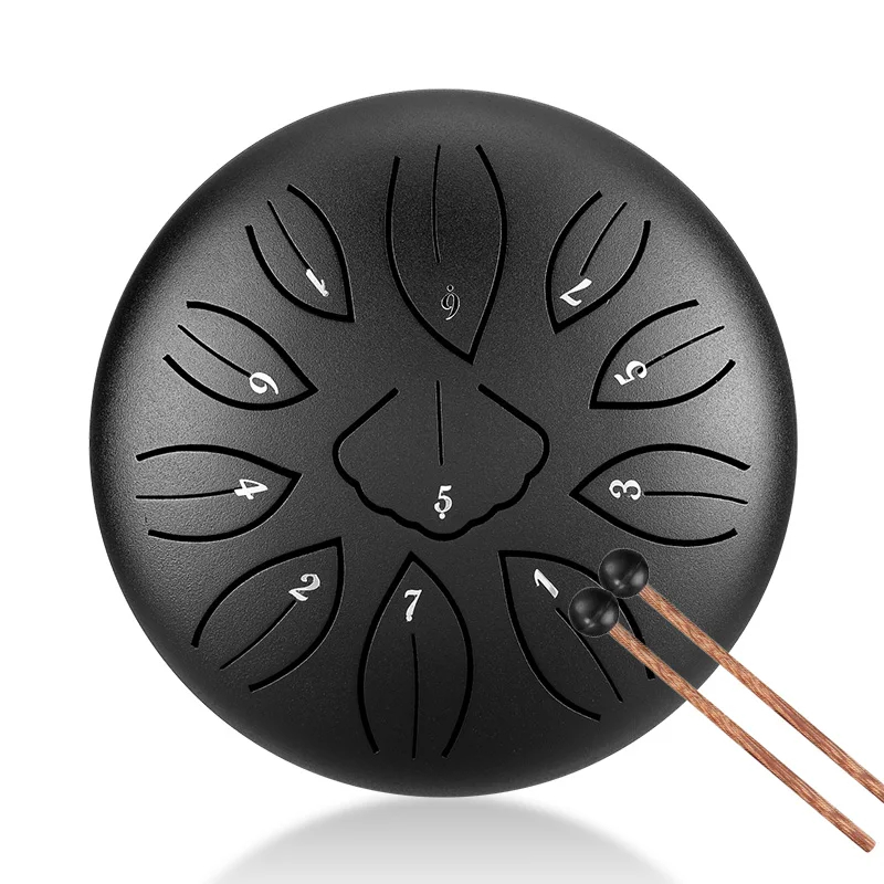 กลองลิ้นเหล็ก Hluru ขนาด 6 นิ้ - Musical Instrument With Hand บทวิจารณ์และราคา