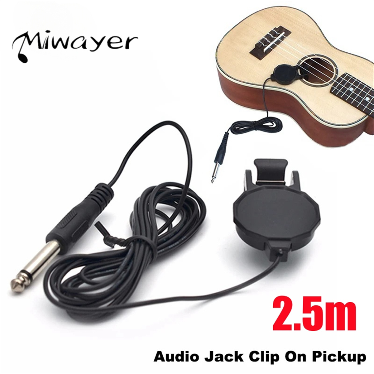 แจ็คเสียงคลิปบน Pickup สําหรับ - Musical Instrument Violin บทวิจารณ์และราคา