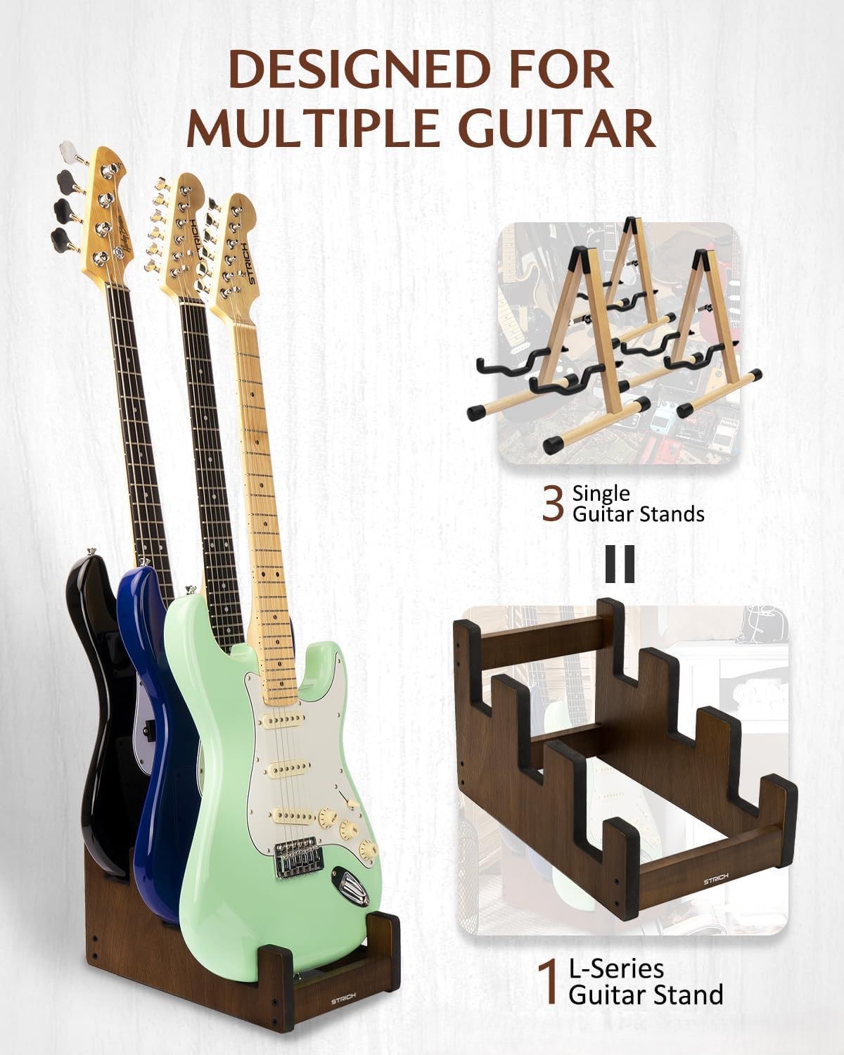 ชั้นวางกีตาร์ไม้แบบขั้นบันได,  - Musical Instrument Violin บทวิจารณ์และราคา