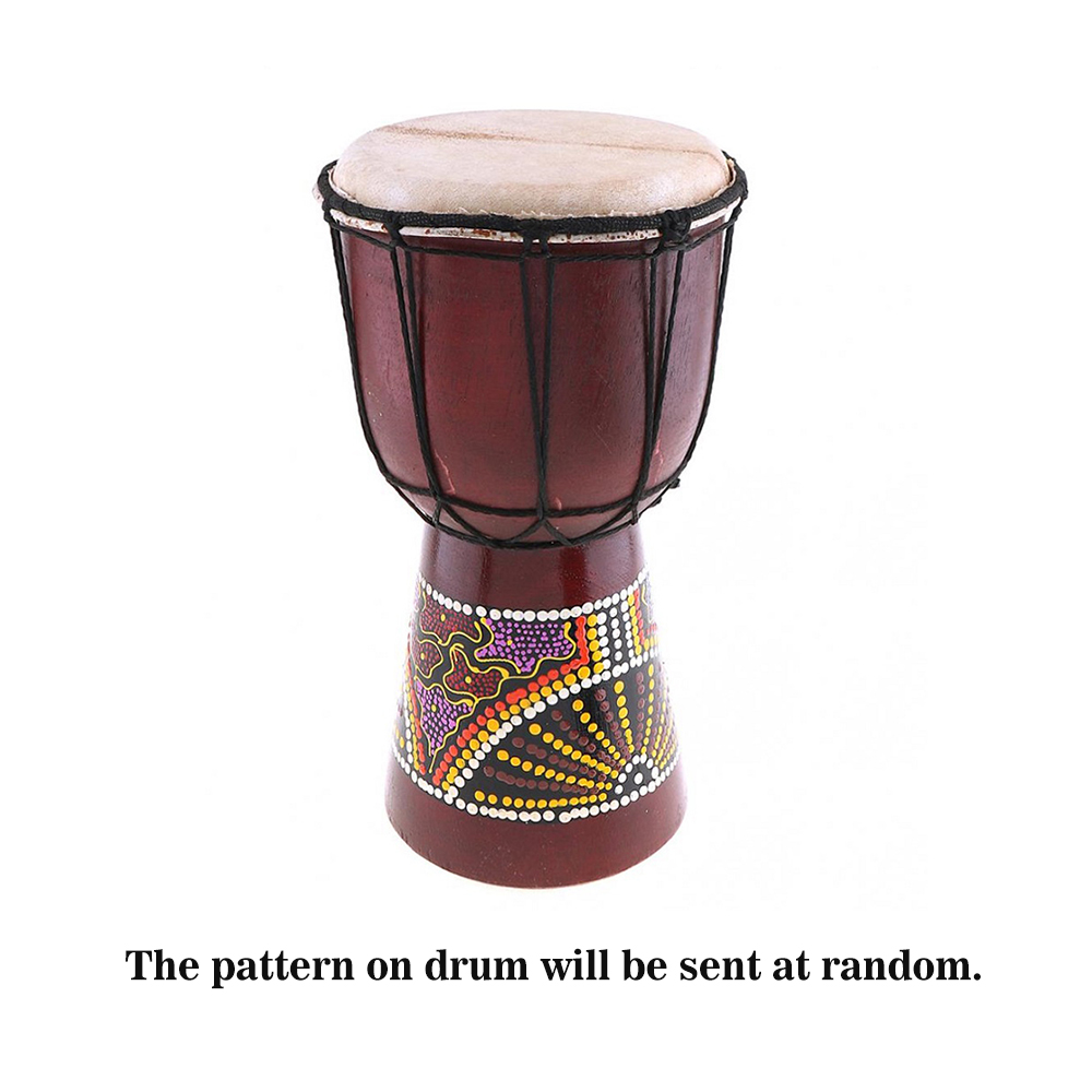 กลอง Djembe แอฟริกัน6นิ้วงานไม - Djembe Hand Drum บทวิจารณ์และราคา