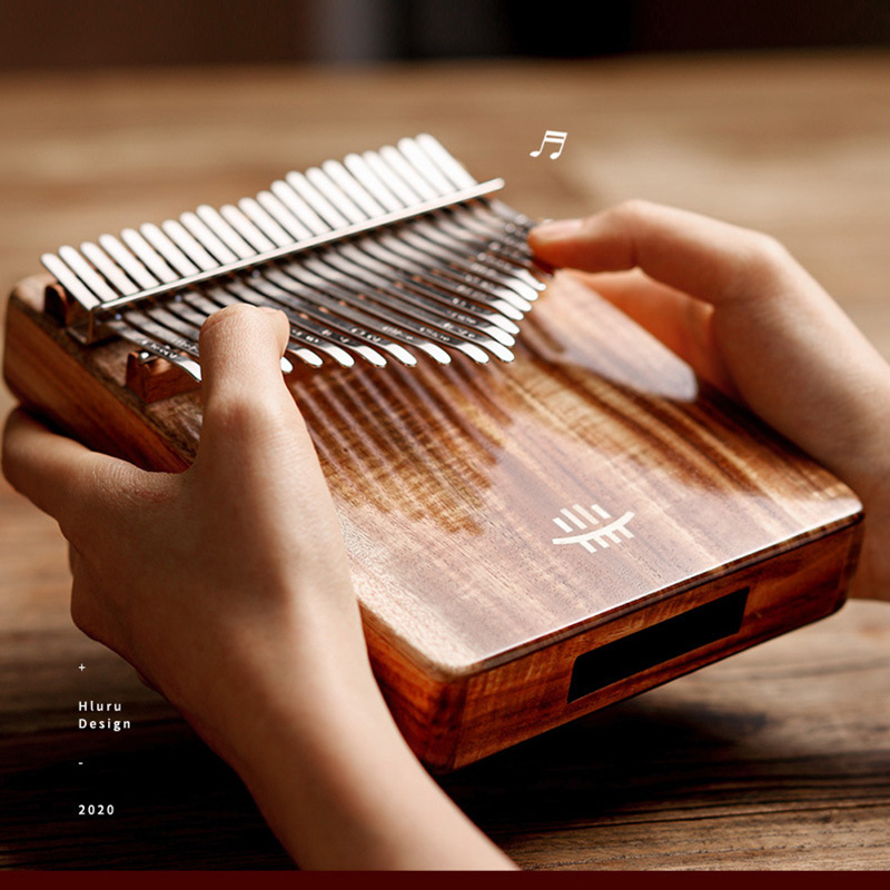 Hluru Kalimba 17คีย์, มีรู21คี - Musical Instrument African บทวิจารณ์และราคา