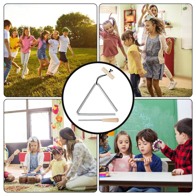 เพลงสามเหลี่ยมเครื่องดนตรีเหล็ - Musical Instrument Triangle บทวิจารณ์และราคา