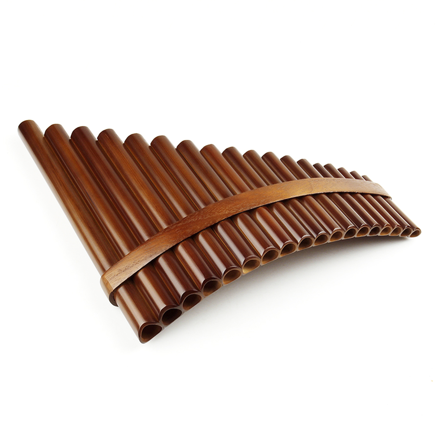 ขลุ่ยไม้ไผ่ 18 ท่อ สีน้ำตาล คี - Musical Instrument Pipe บทวิจารณ์และราคา