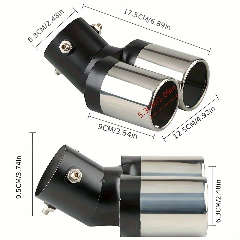 ท่อไอเสียรถยนต์แบบคู่ระดับไฮเอ - Musical Instrument Pipe บทวิจารณ์และราคา