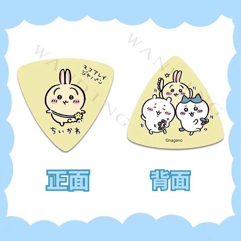 ปิ๊กกีตาร์รูปสามเหลี่ยมลายการ์ - Musical Instrument Triangle บทวิจารณ์และราคา