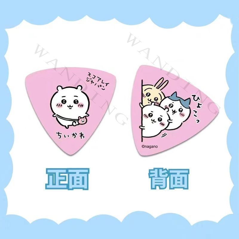 ปิ๊กกีตาร์รูปสามเหลี่ยมลายการ์ - Musical Instrument Triangle บทวิจารณ์และราคา