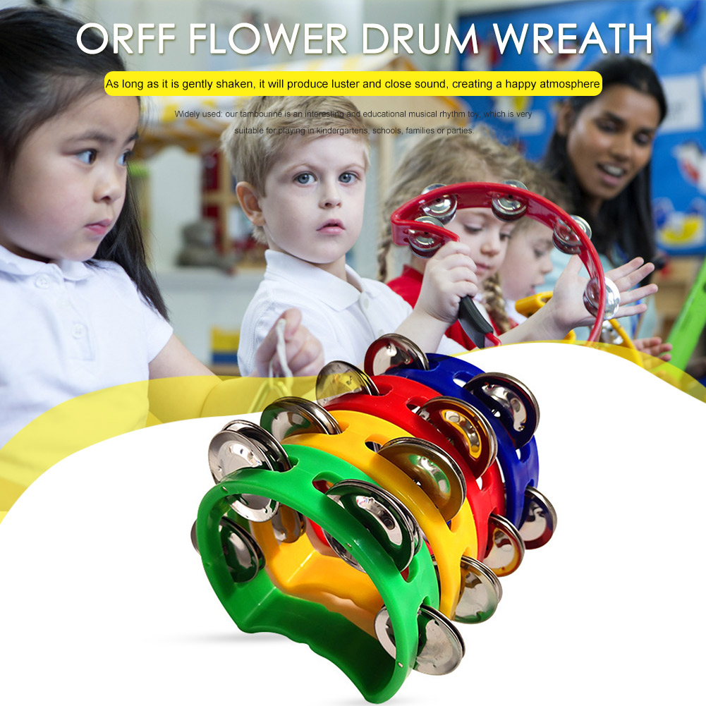 กระดิ่งกลอง 4 ชิ้น เครื่องดนตร - Musical Instrument Games บทวิจารณ์และราคา