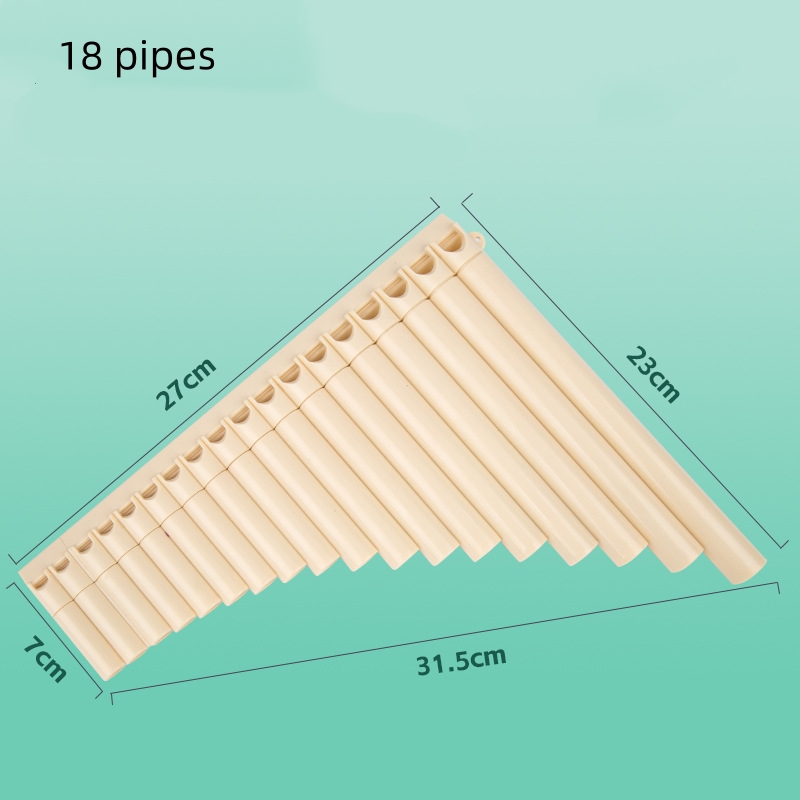 แพนฟลุตคุณภาพสูง 16/18 ท่อ คีย - Musical Instrument Pipe บทวิจารณ์และราคา