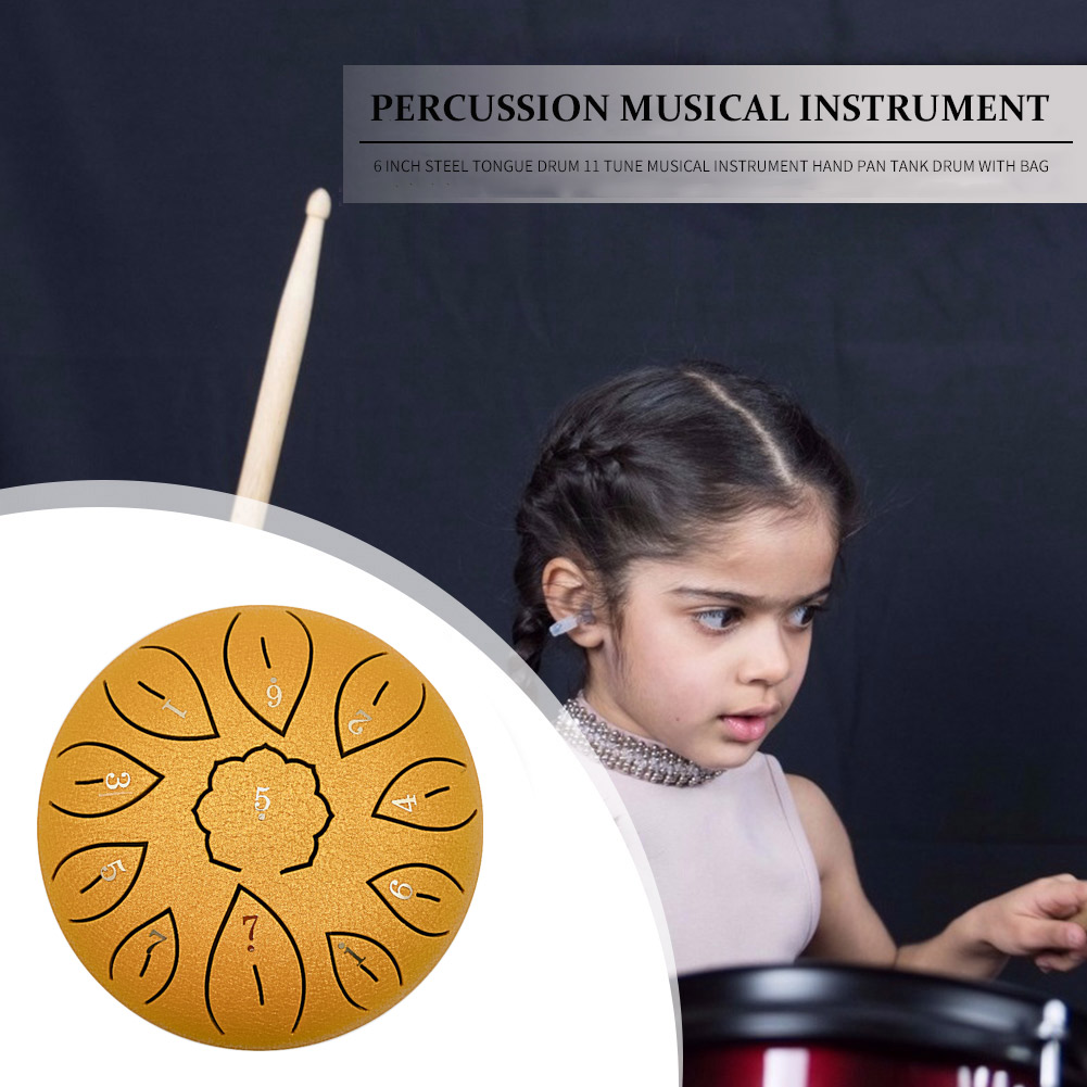 ชุดกลองลิ้นเหล็ก 6 นิ้ว สำหรับ - Musical Instrument African บทวิจารณ์และราคา