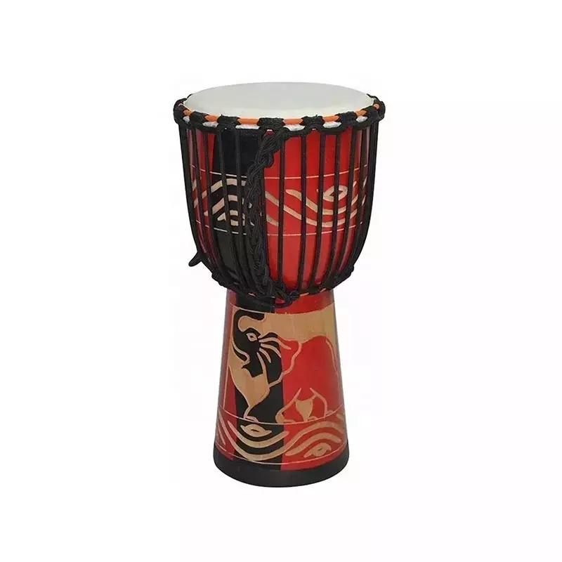 กลองเจมเบ้แอฟริกันขนาด 12 นิ้ว - Musical Instrument African บทวิจารณ์และราคา