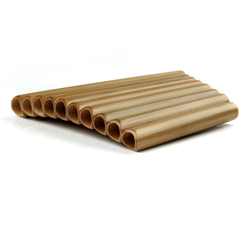 ขลุ่ยไม้ไผ่ธรรมชาติ ขลุ่ยแพนฟล - Musical Instrument Pipe บทวิจารณ์และราคา