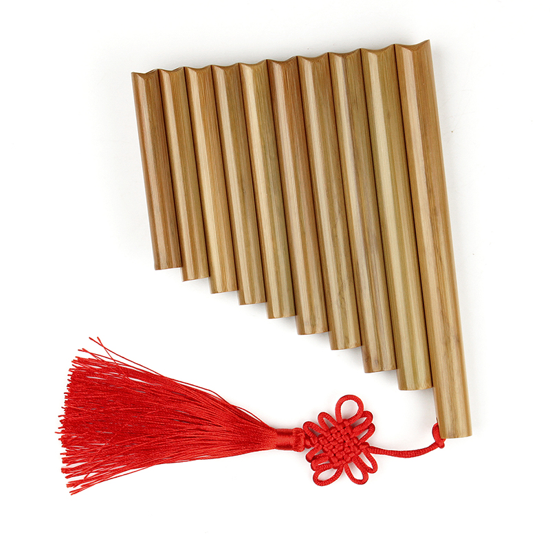 ขลุ่ยไม้ไผ่ธรรมชาติ ขลุ่ยแพนฟล - Musical Instrument Pipe บทวิจารณ์และราคา