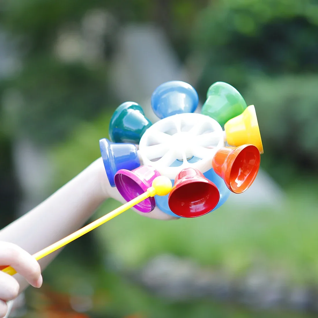 Orff กระดิ่งมือหมุนได้8-Note,  - Musical Instrument Games บทวิจารณ์และราคา