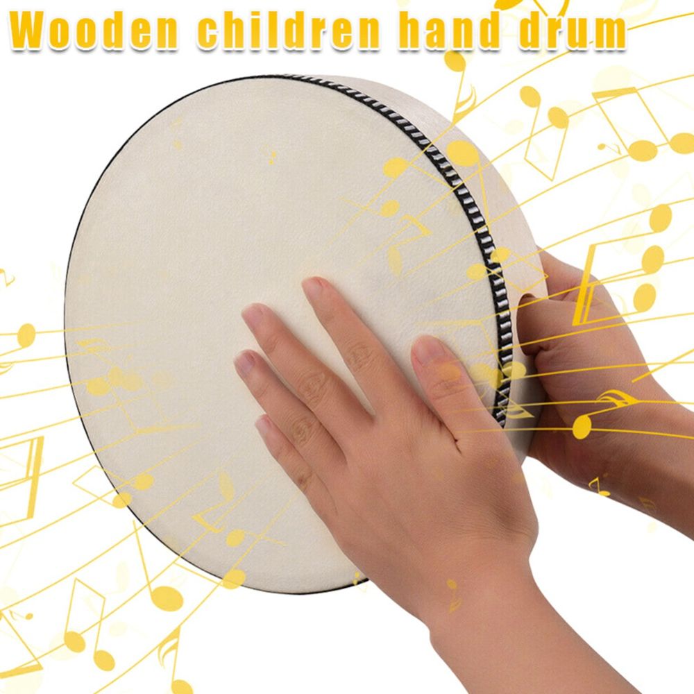กลองไม้ขนาด 4/6/8/10 นิ้ว ของเ - Musical Instrument With Hand บทวิจารณ์และราคา