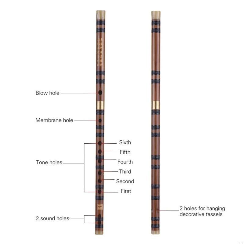 PXPF นักเรียนไม้ไผ่ฟลุตฟลุตฟลู - Musical Instrument Pipe บทวิจารณ์และราคา